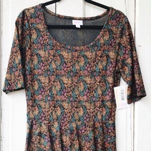 ❣️FINAL PRICE❣️ LuLaRoe Nicole Dress || NWT || LG